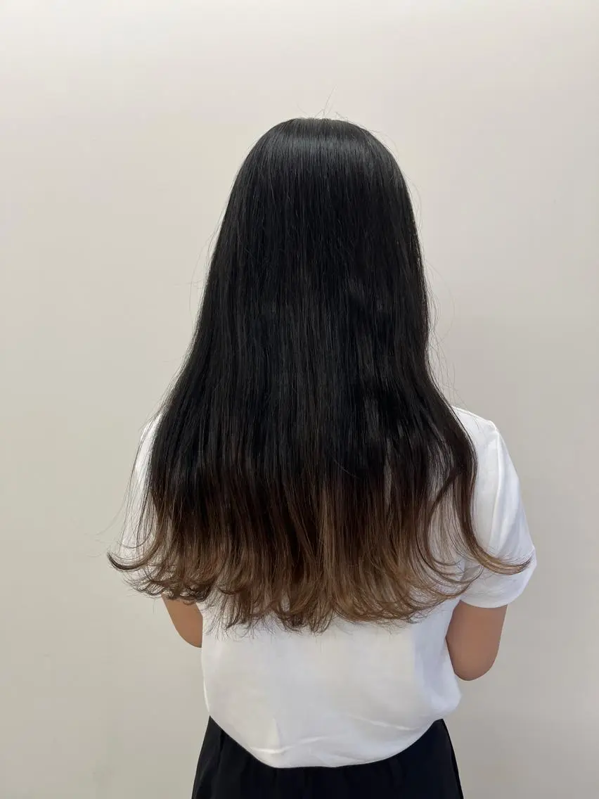 ロング カラー 韓国好き🇰🇷 美容師MIKUのヘアスタイル