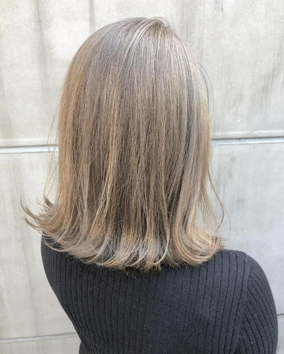 ミディアム カラー 北間 寛哉のヘアスタイル