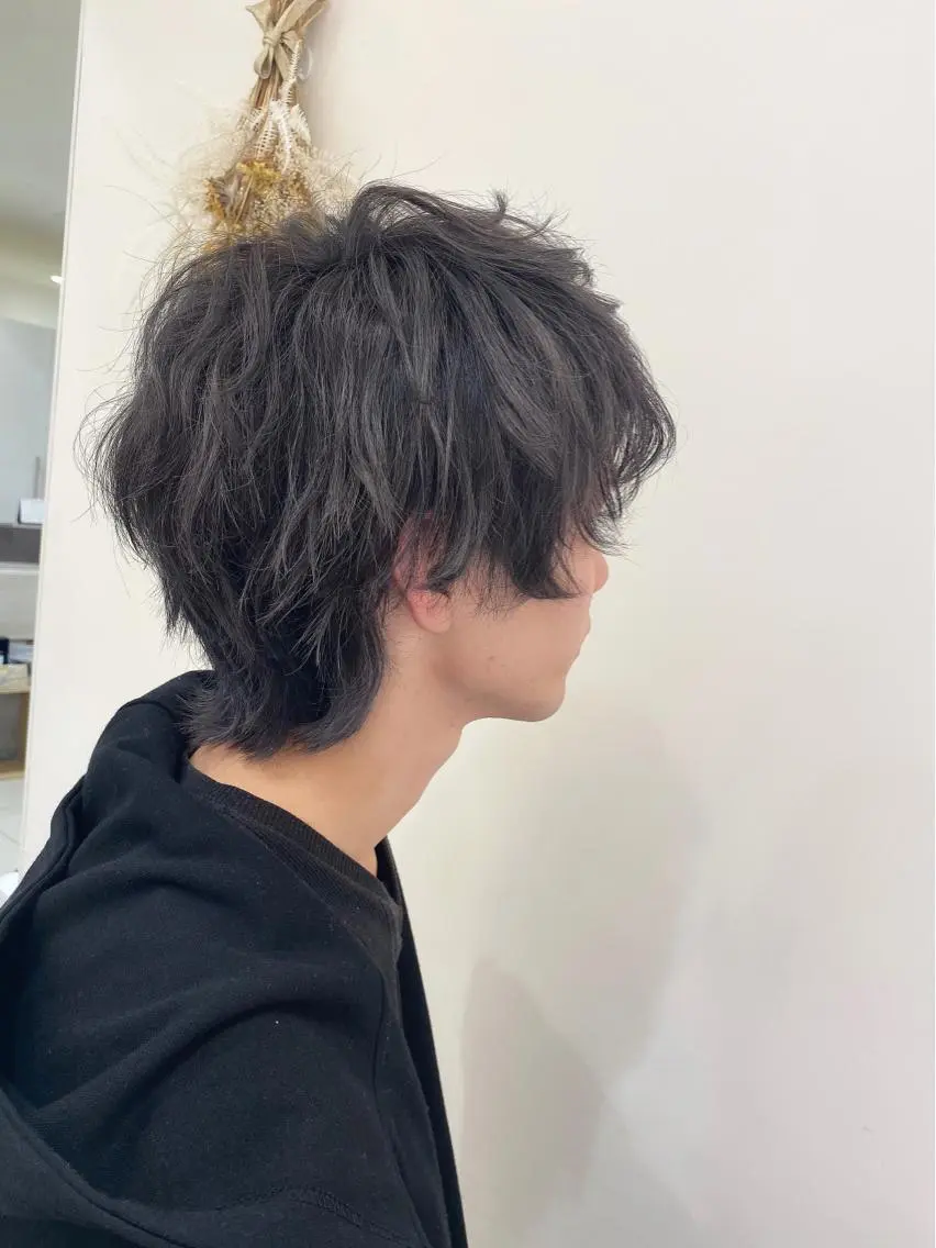 カラー メンズ カット ヘアカラー トリートメント 銀座メンズ専門🖤 叶奈々のヘアスタイル