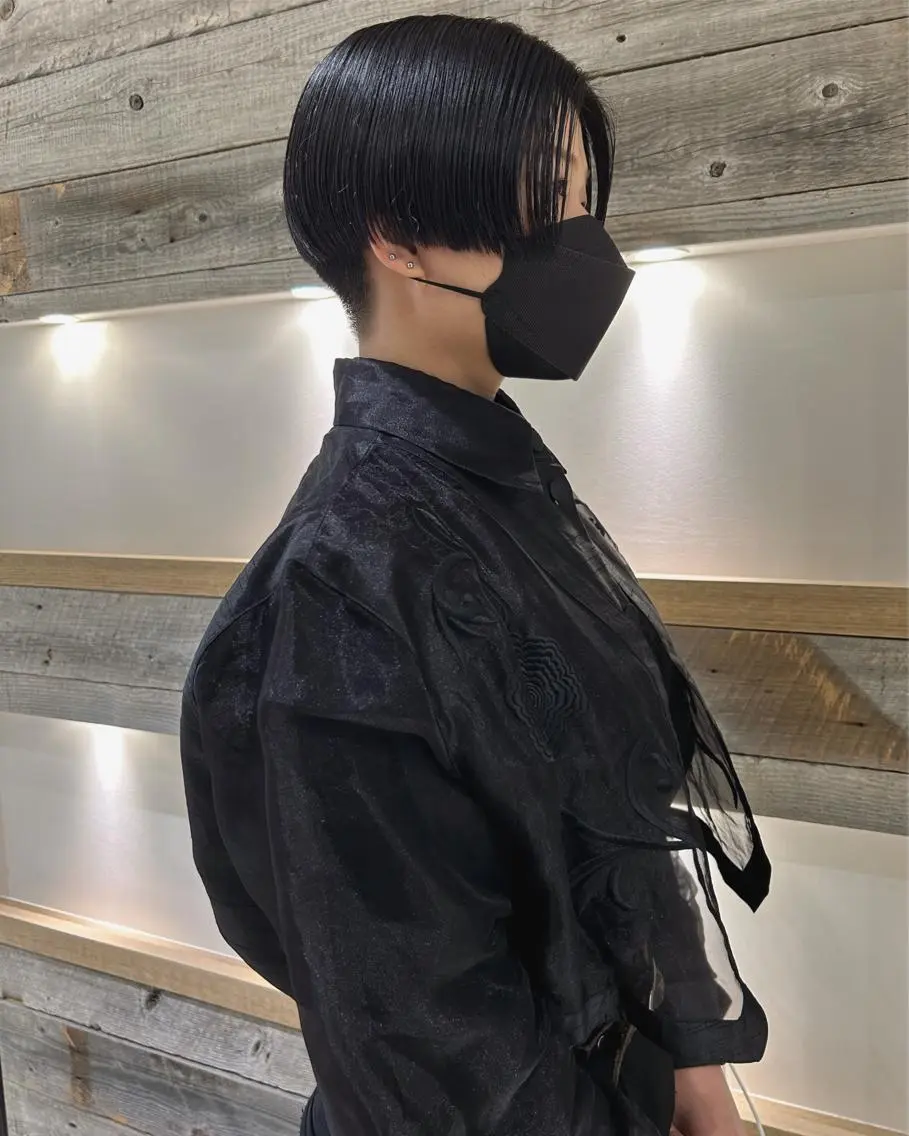ショート カット トリートメント 村上雅人 ナチュラルモードのヘアスタイル