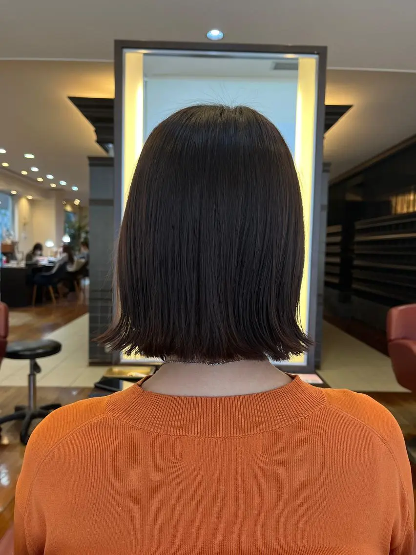 ショート ヘアアレンジ 韓国好き🇰🇷 美容師MIKUのヘアスタイル
