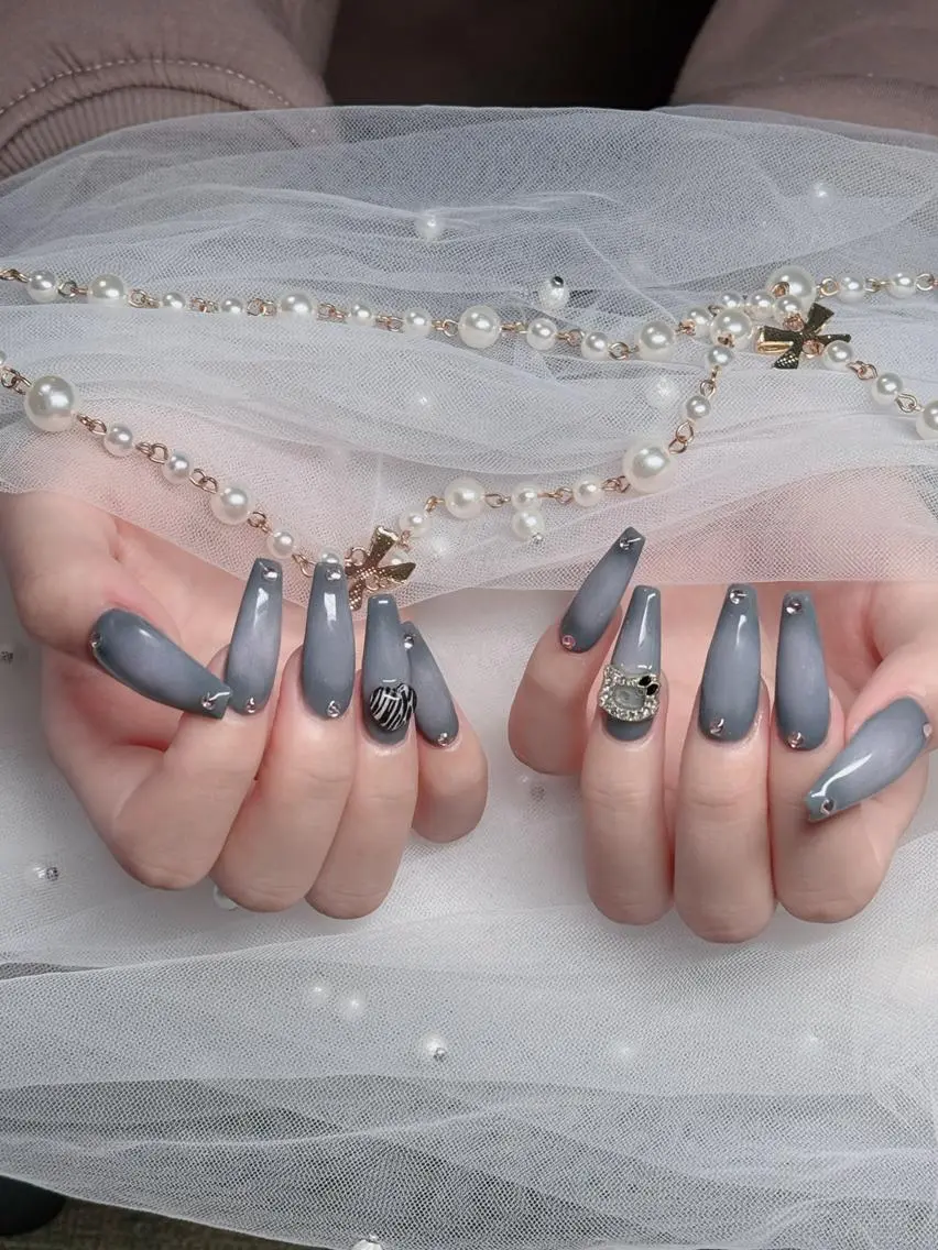 ネイル オーロラネイル チークネイル フットネイル ジェルネイル 韓国ネイル ハンドネイル neco H.babynailのネイルデザイン