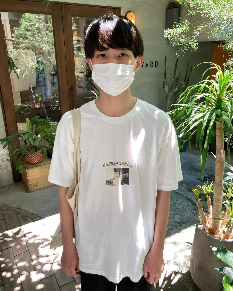 メンズ マッシュ 金田 夏野のヘアスタイル