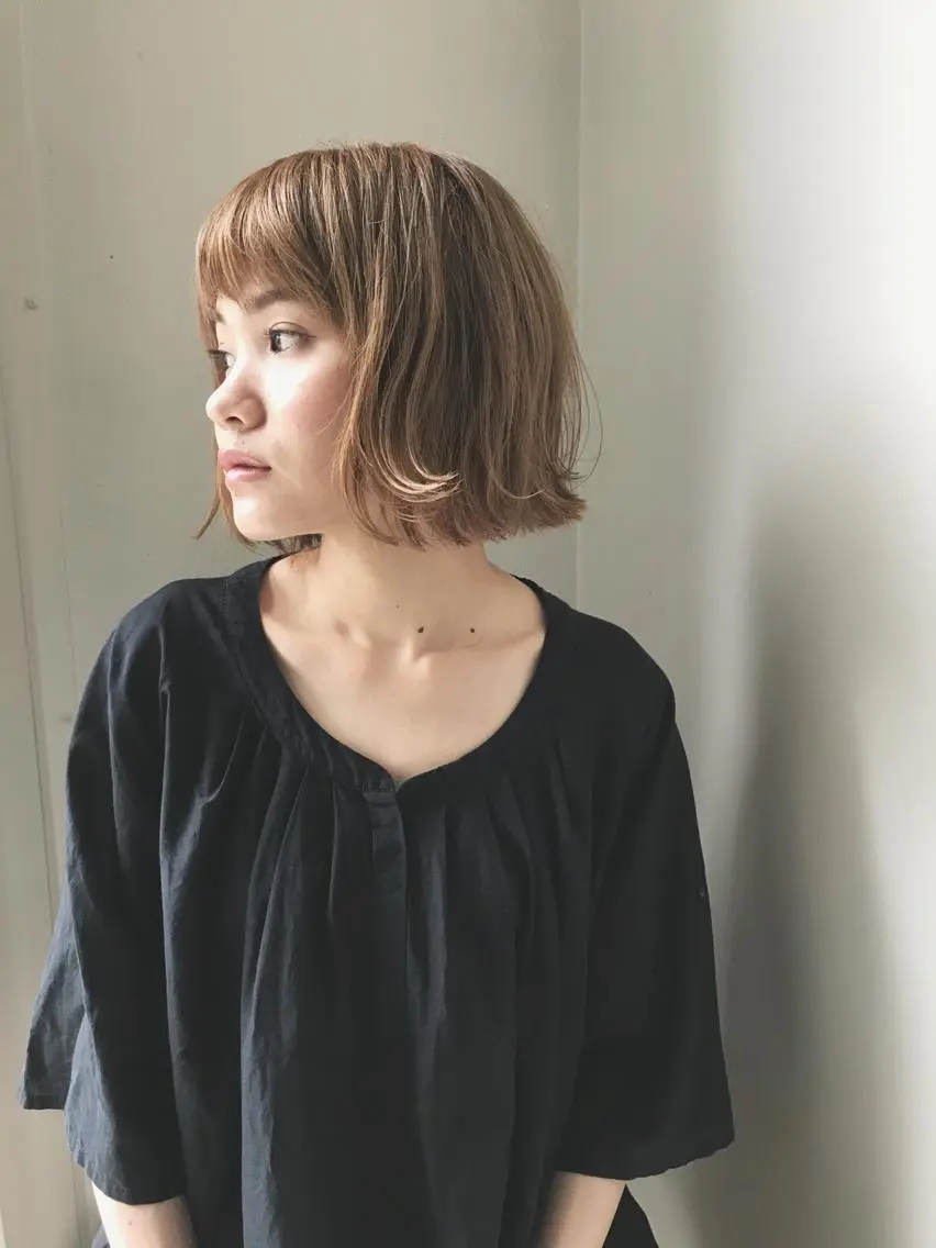 ミディアム 宗本篤始 /ショートヘアのヘアスタイル
