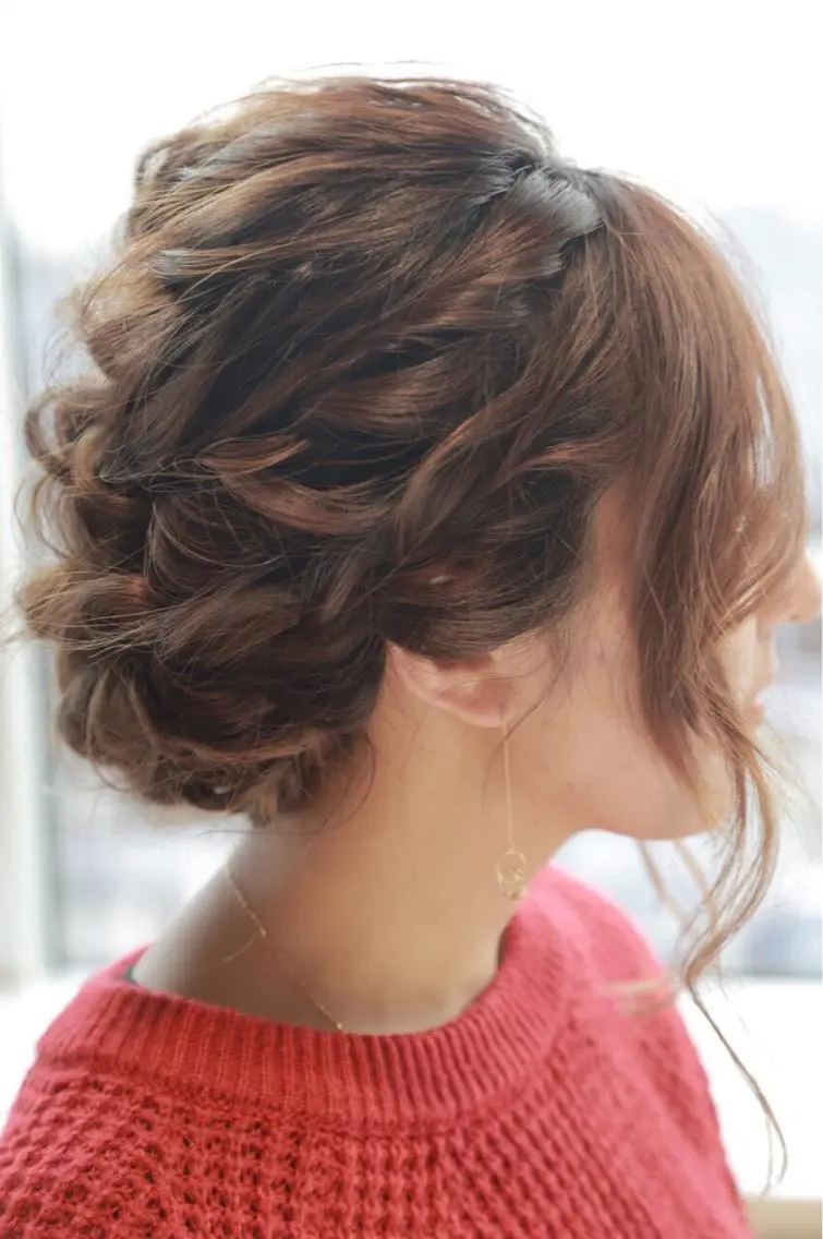 ミディアム ヘアアレンジ soul salon ✩☪︎⋆｡IZUMIのヘアスタイル