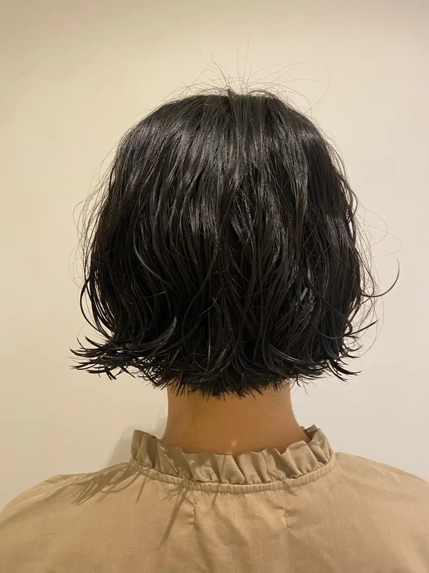 ショート パーマ 横川 みづきのヘアスタイル