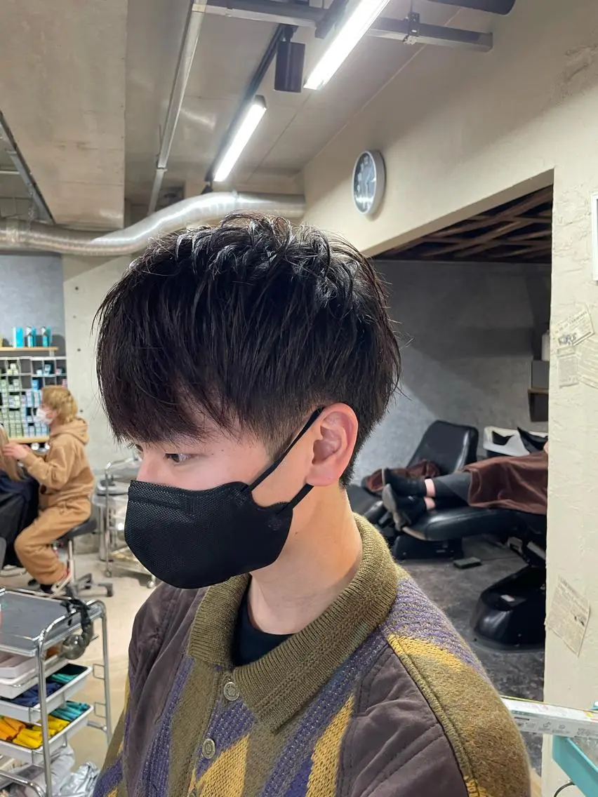 ショート メンズ カット メンズ韓国ヘア👹 KAJIのヘアスタイル