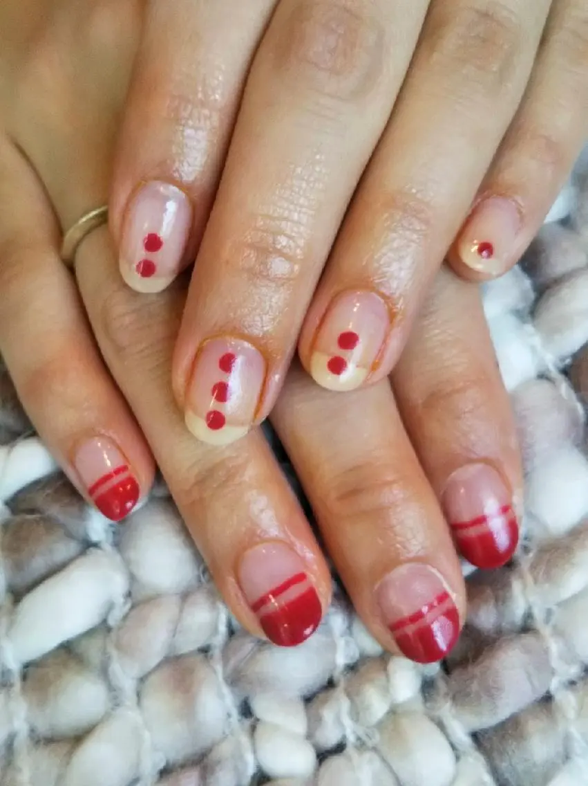 ネイル 冬ネイル クリスマス ハンドネイル private salon mieのネイルデザイン