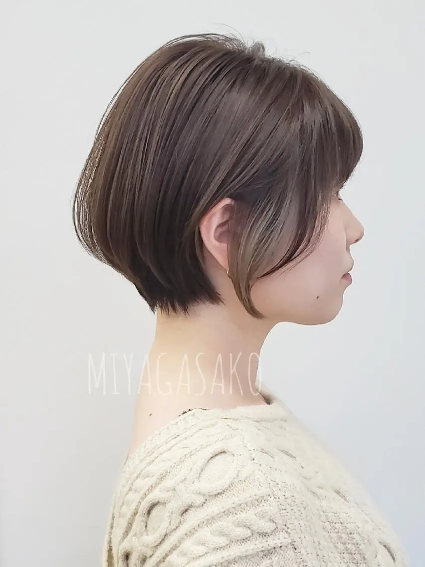 ショート カット 変身企画実施✨️ ショート専門 宮ヶ迫のヘアスタイル