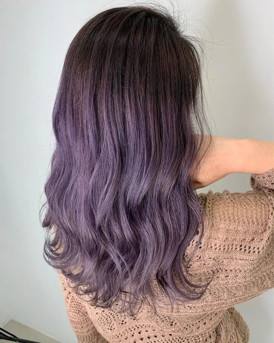 セミロング カット ヘアカラー トリートメント 山田 絵里菜のヘアスタイル