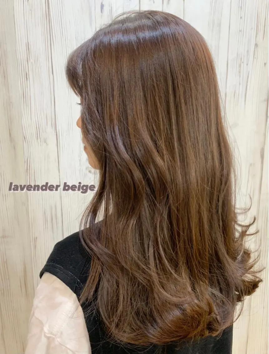 ロング カラー カット ヘアカラー トリートメント Nagisa🥥🧡 南森町駅 徒歩30秒のヘアスタイル