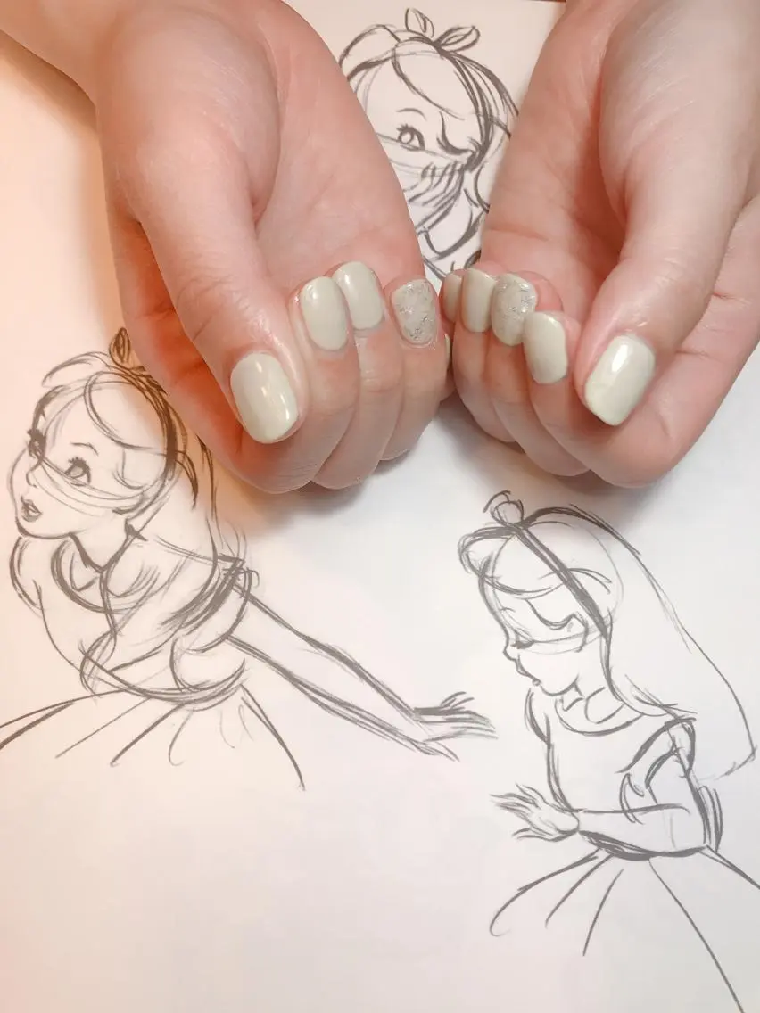 ネイル シンプルネイル owlnail /持込みデザイン専門のネイルデザイン