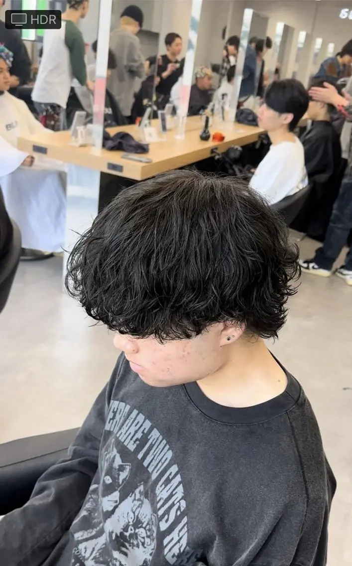 メンズ 韓国風メンズ特化 ⛓️BLUCK札幌のヘアスタイル