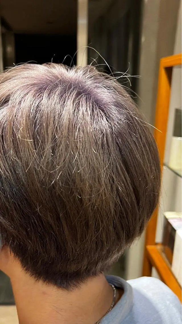 カラー ヘアカラー カットモデル募集 🔥中浜　稜のヘアスタイル