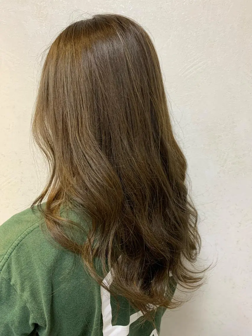 ロング カラー カット トリートメント 隅田 美樹のヘアスタイル