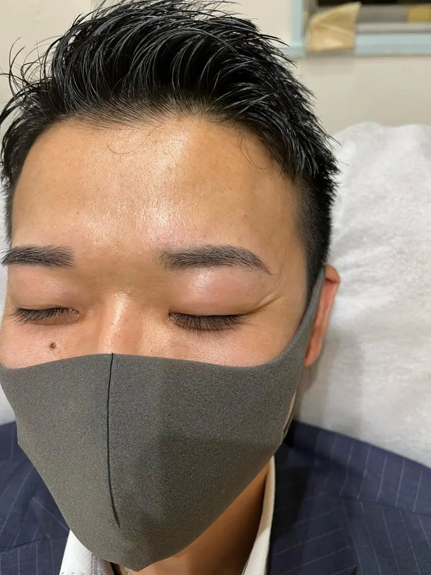 メンズ アイブロウ メンズアイブロウ 眉毛ワックス脱毛 ワックス脱毛 眉カット その他(アイブロウ) 𓂃◌𓈒𓐍 shioriの眉毛・アイブロウイメージ