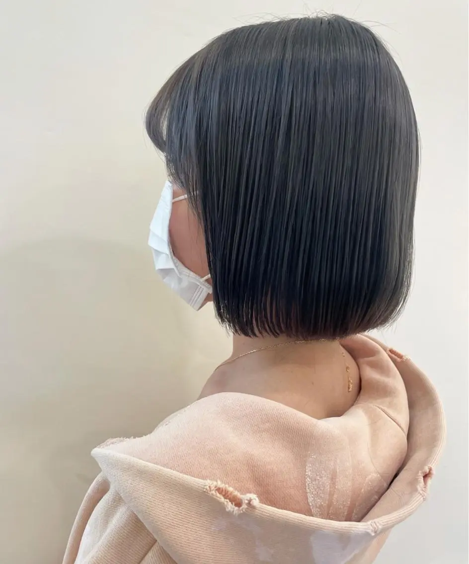 ショート カラー カット ヘアカラー トリートメント 透明感・艶カラー/ 坂田友梨奈のヘアスタイル
