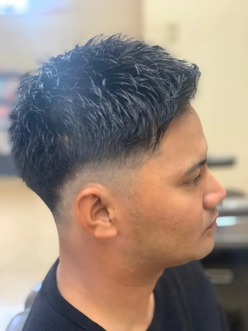 ショート メンズ フェードカット hair salon　k2のヘアスタイル