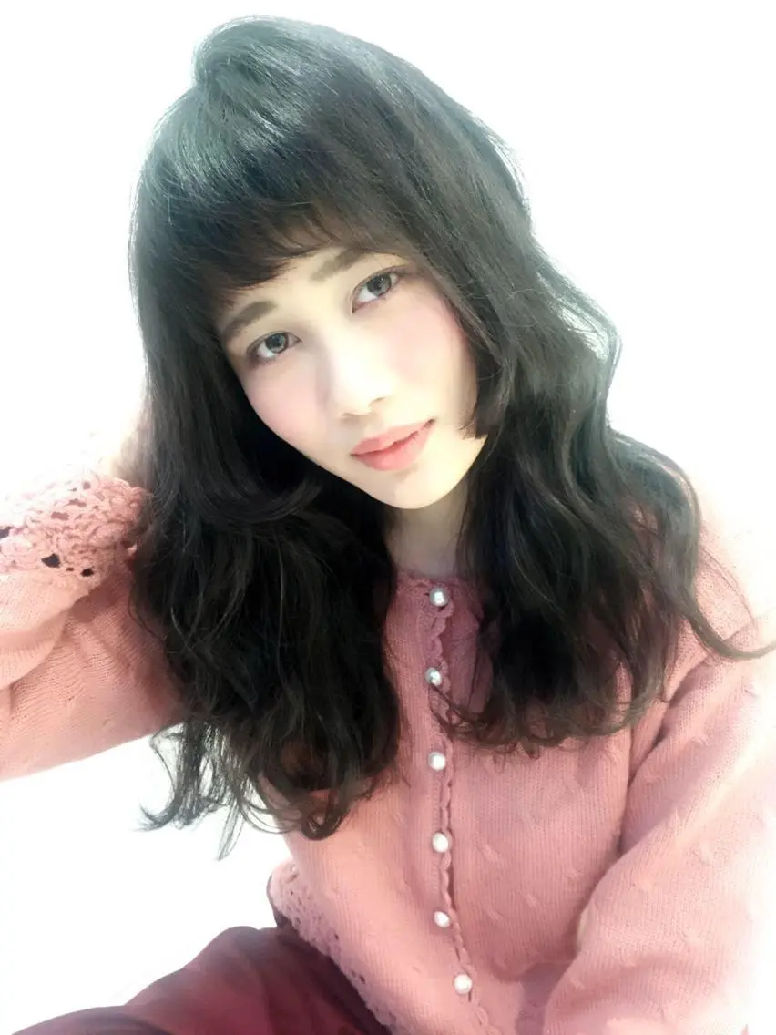 ロング パーマ カット トリートメント 山本 章人のヘアスタイル