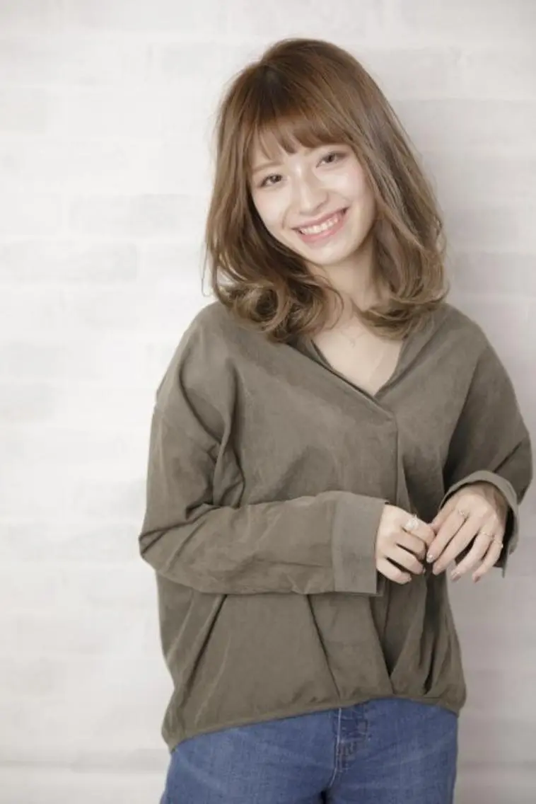 ミディアム カット 似合わせカット 銀座/アライ カズヤのヘアスタイル