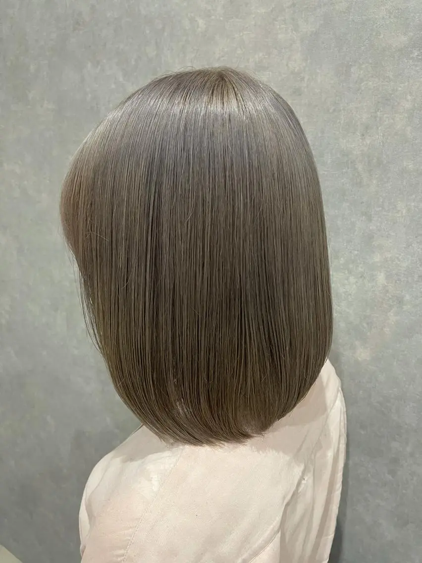ショート カット ヘアカラー トリートメント 一ノ瀬 暁のヘアスタイル