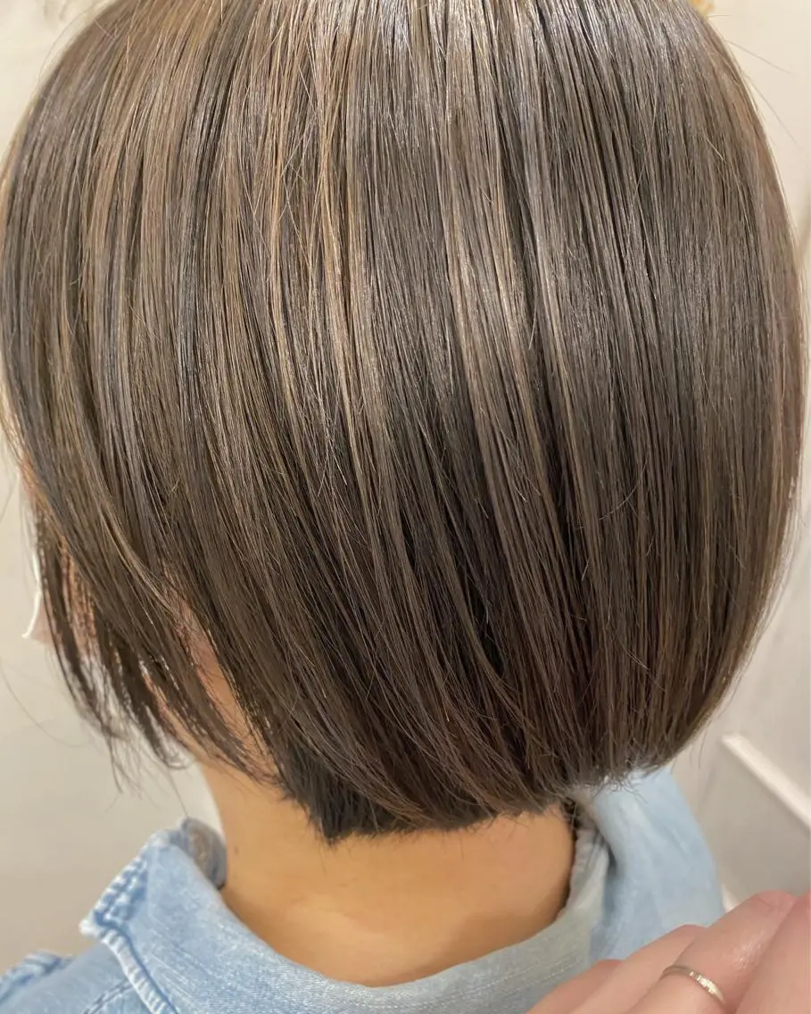 ショート 丸みボブ　ショート ｍａｎａｍｉのヘアスタイル