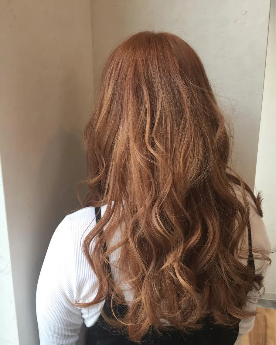 ロング カラー ブリーチ TOWA 野村　コウダイのヘアスタイル