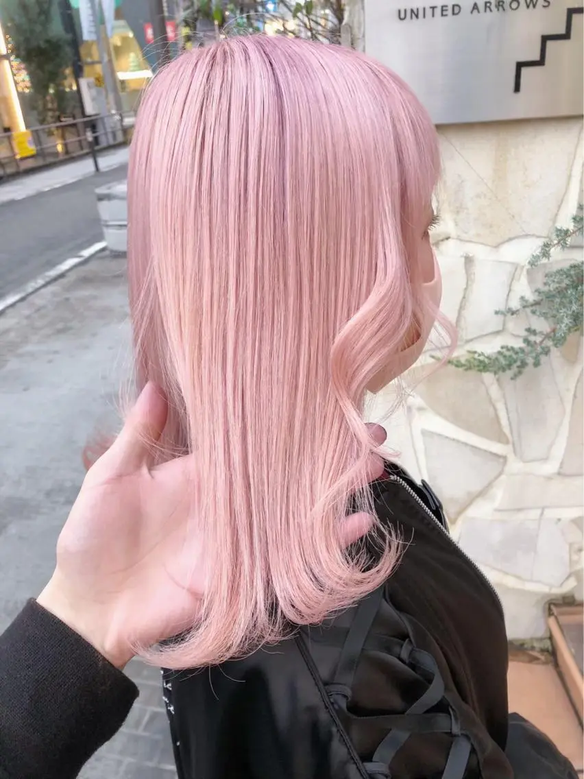 セミロング カラー ヘアアレンジ メンズ カット ヘアカラー トリートメント ハイトーン特化💍 chloe💍韓国のヘアスタイル