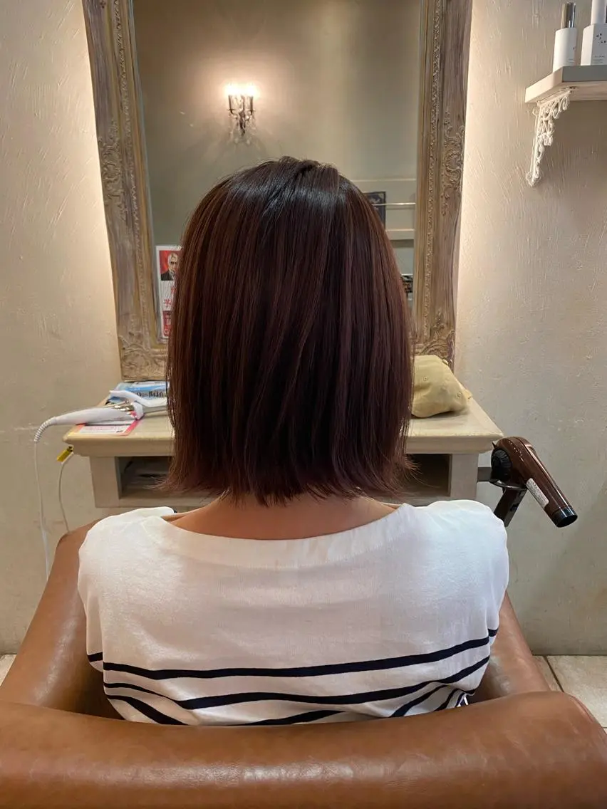 ショート 井上 日菜乃のヘアスタイル
