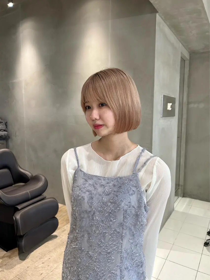 ショート カラー bob/ aoiのヘアスタイル
