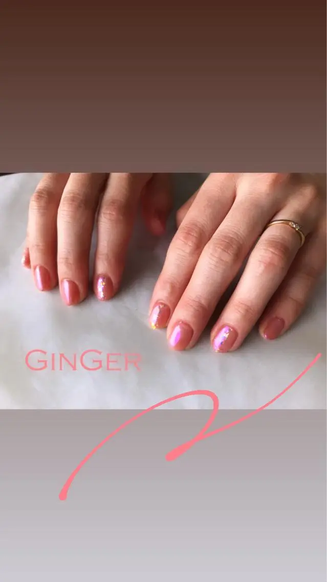 ネイル ginger nail&spaのネイルデザイン