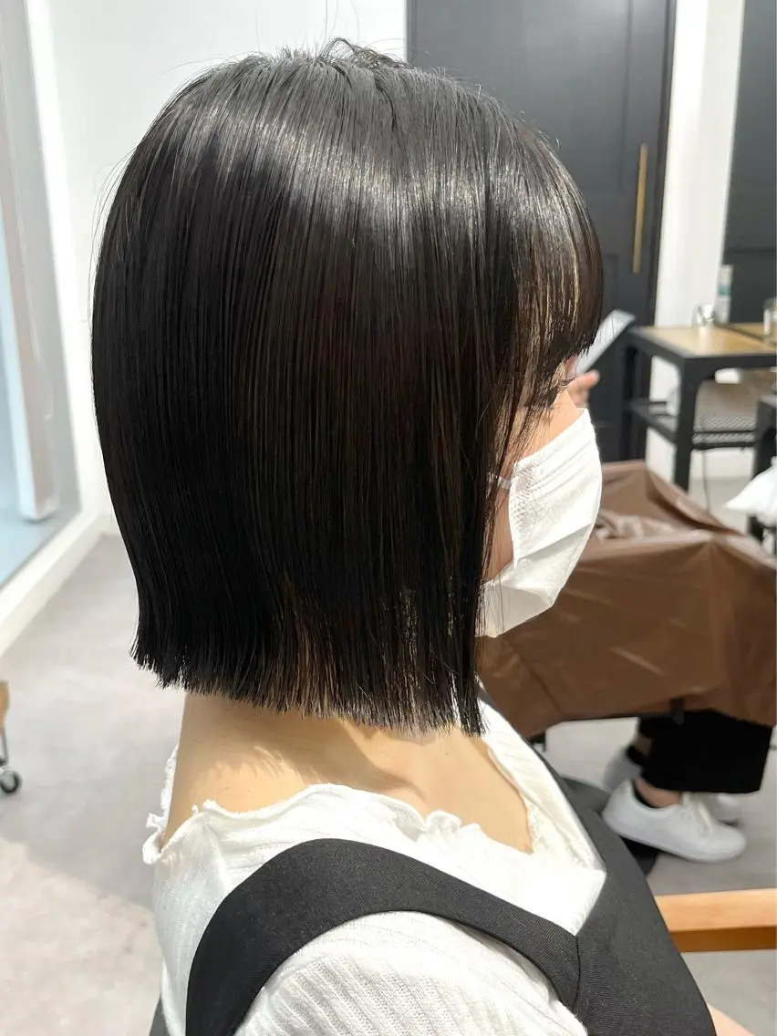 ショート カラー パーマ ヘアアレンジ メンズ キッズ ネイル マツエク・マツパ アイブロウ カット 縮毛矯正 トリートメント 横浜Bob美容師🤎 ERINAのヘアスタイル