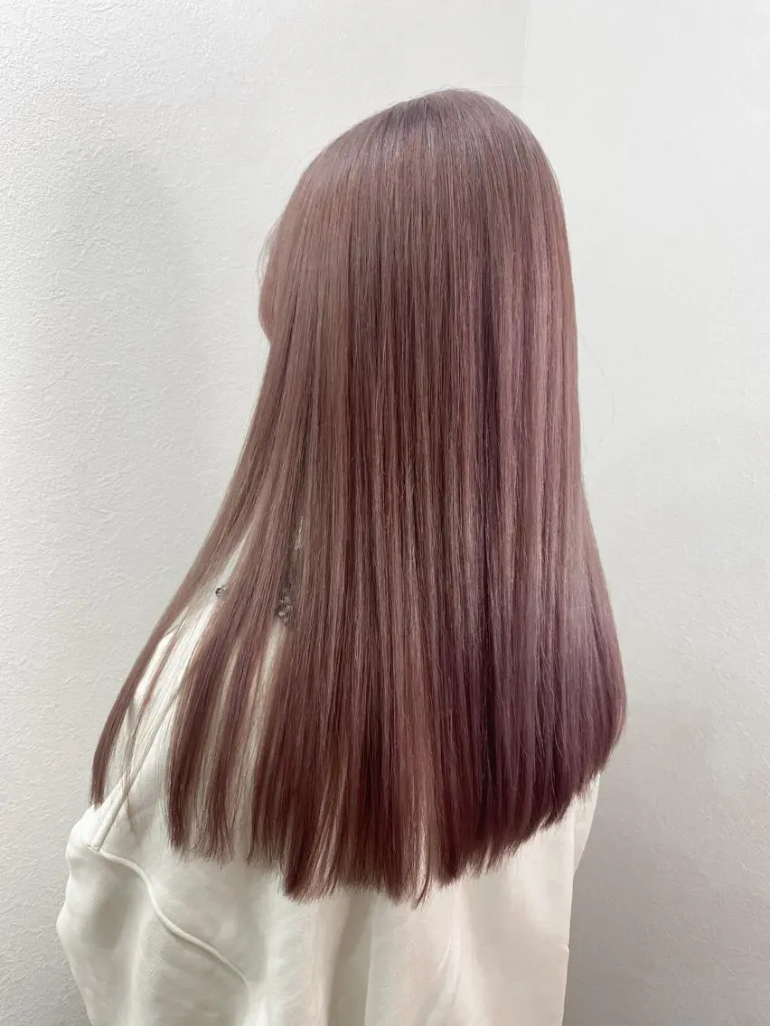 ロング カラー MANAMI 🥀ウルフカットのヘアスタイル