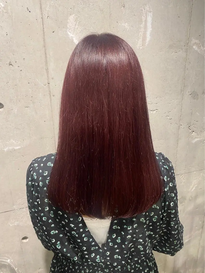 ミディアム カラー パーマ ヘアアレンジ メンズ キッズ ネイル マツエク・マツパ アイブロウ 💖似合わせカラー ブリーチ💖レイヤーのヘアスタイル