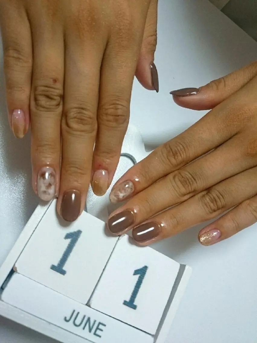 ネイル 大理石ネイル(マーブル) JEWEL nailのネイルデザイン