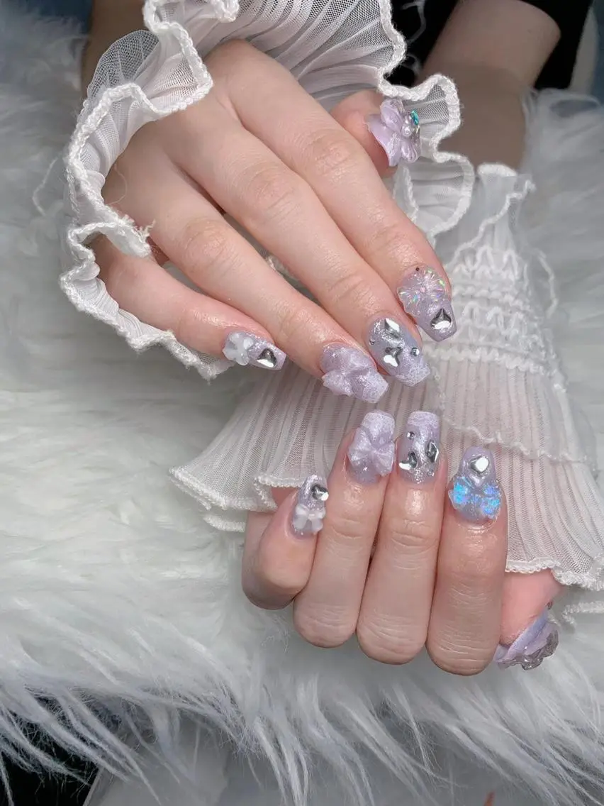 ネイル アートネイル チークネイル ドット フットネイル フレンチネイル ハンドネイル ハンドケア Mika Nails 心斎橋のネイルデザイン