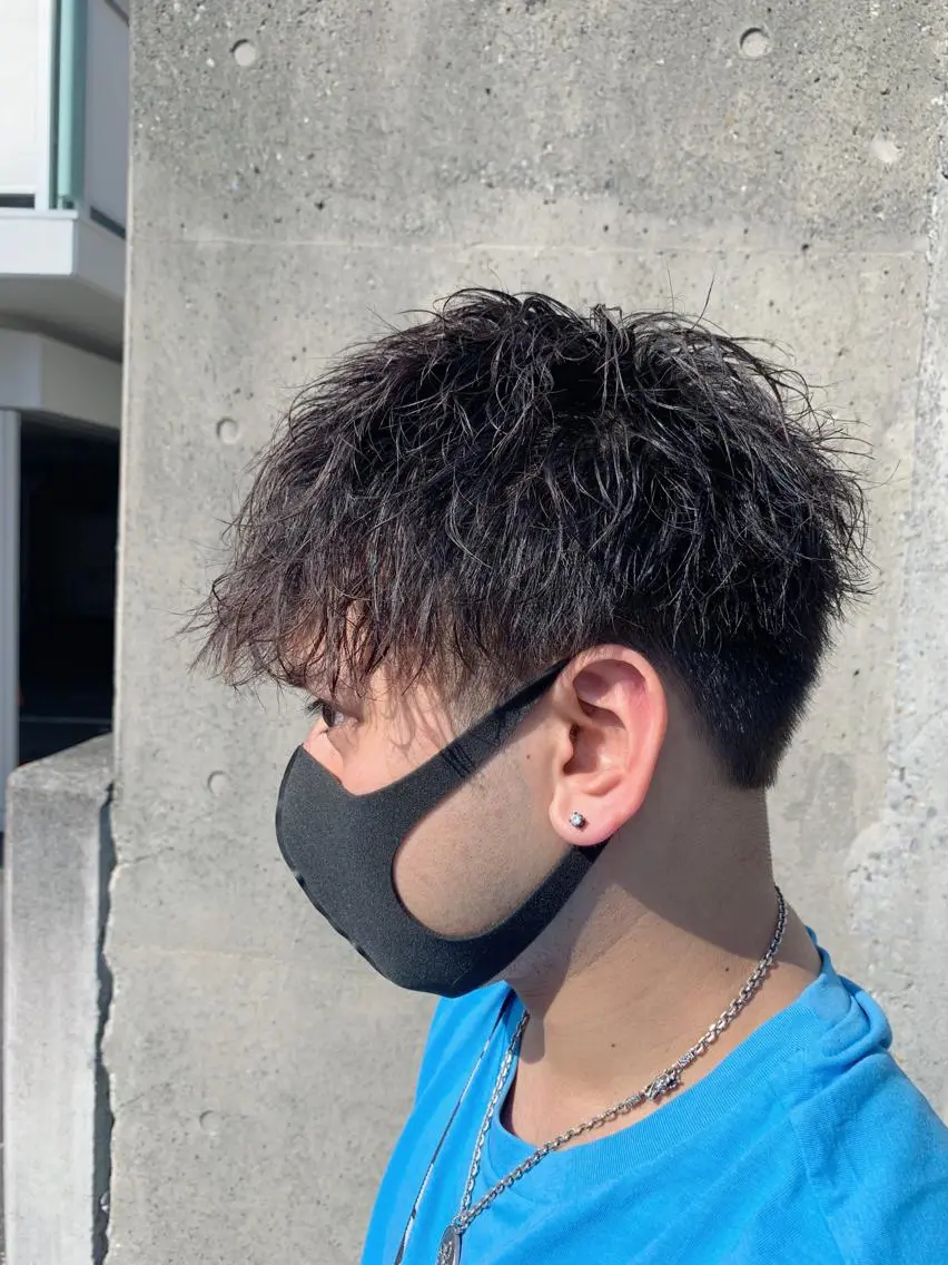 ショート 失敗しないパーマ 稲葉/草薙のヘアスタイル