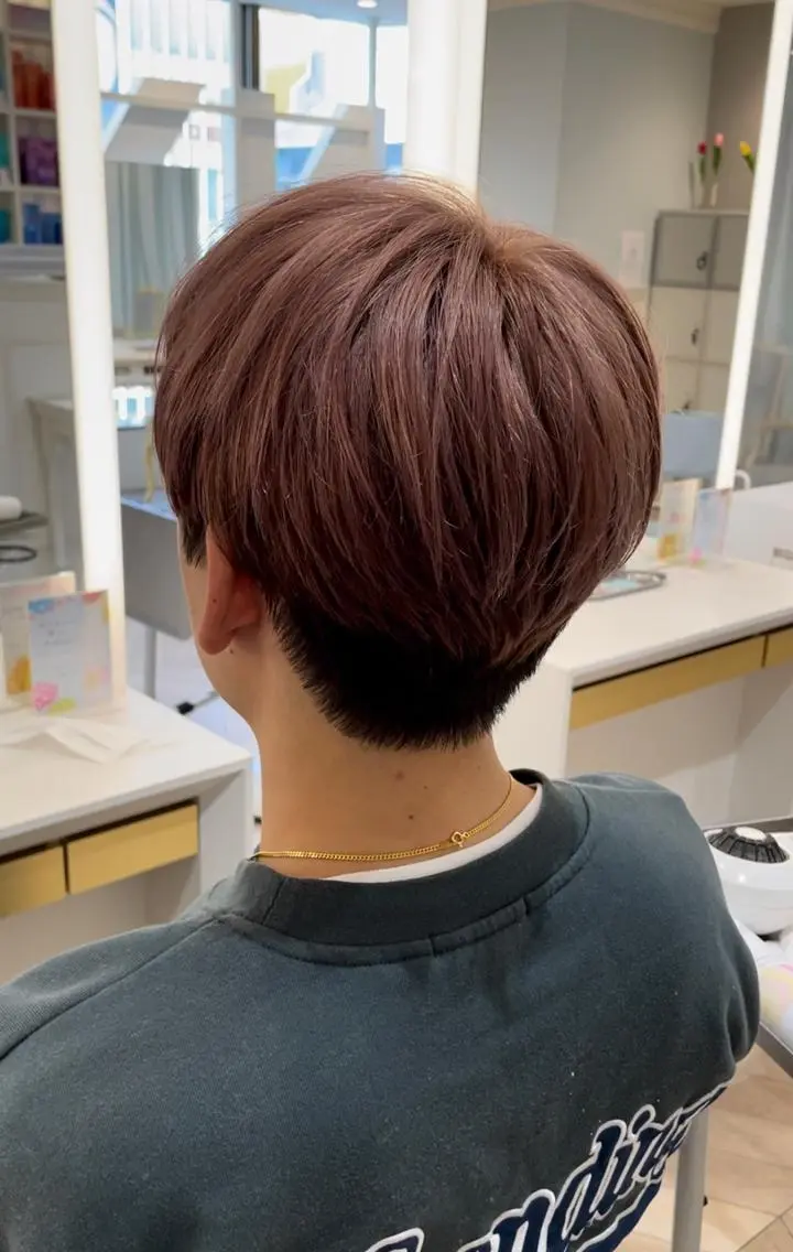 メンズ メンズブリーチ NARE 韓国ヘアのヘアスタイル
