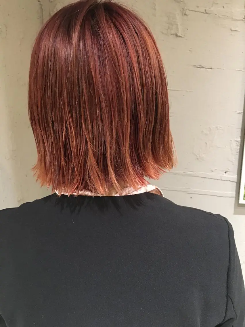 ショート ミディアム セミロング ロング カラー ヘアアレンジ レイヤーカット BLend 渋谷のヘアスタイル