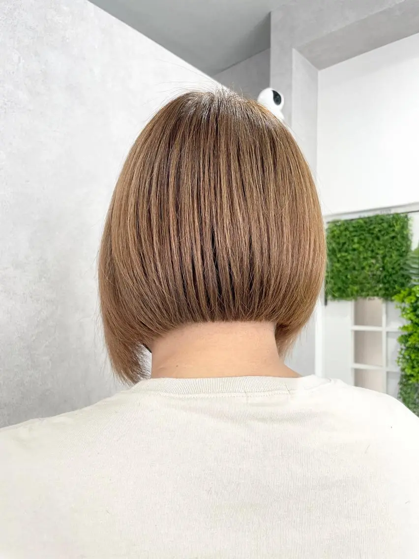 ショート カラー パーマ ヘアアレンジ メンズ キッズ ネイル マツエク・マツパ アイブロウ 髪質改善 トリートメント ドライ カット✂️髪質改善のヘアスタイル