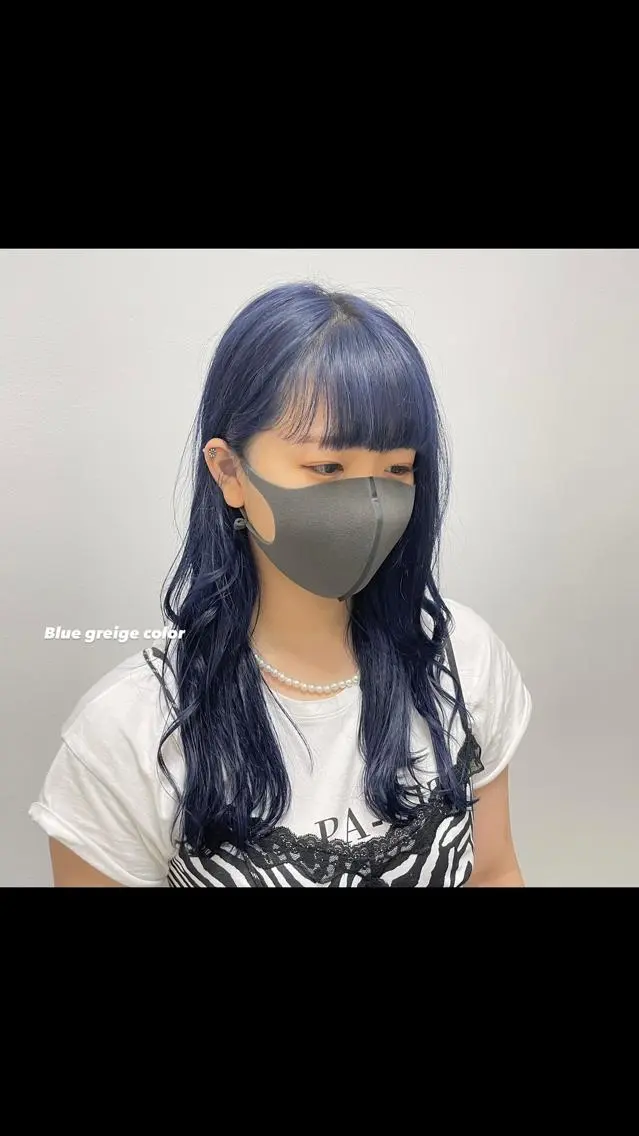 ロング カラー パーマ ヘアアレンジ メンズ キッズ ネイル マツエク・マツパ アイブロウ 透明感カラー・レイヤ ー🎀amika🎀のヘアスタイル