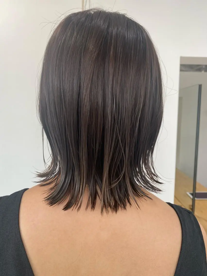 ミディアム hair salonのヘアスタイル