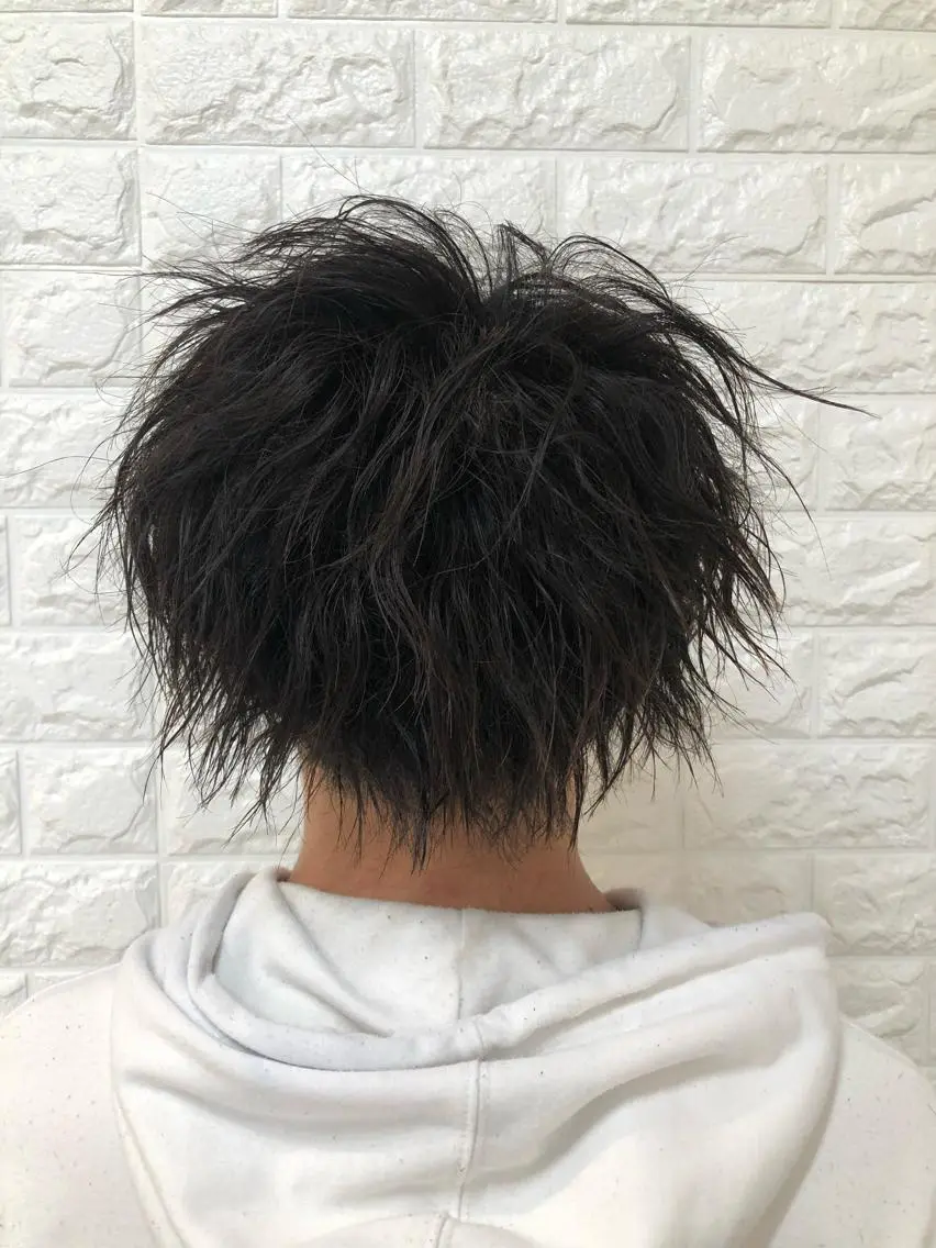 メンズ カット パーマ 北脇 健治のヘアスタイル
