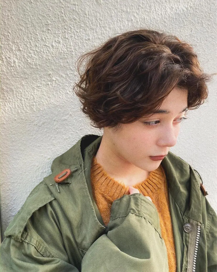ショート パーマ ⭐️ショートの匠⭐️ Say.岩井のヘアスタイル
