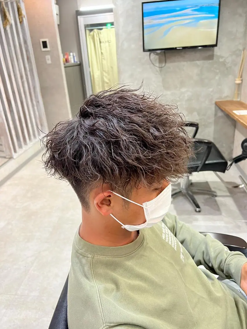 ショート パーマ特化美容師 佐藤壮流のヘアスタイル