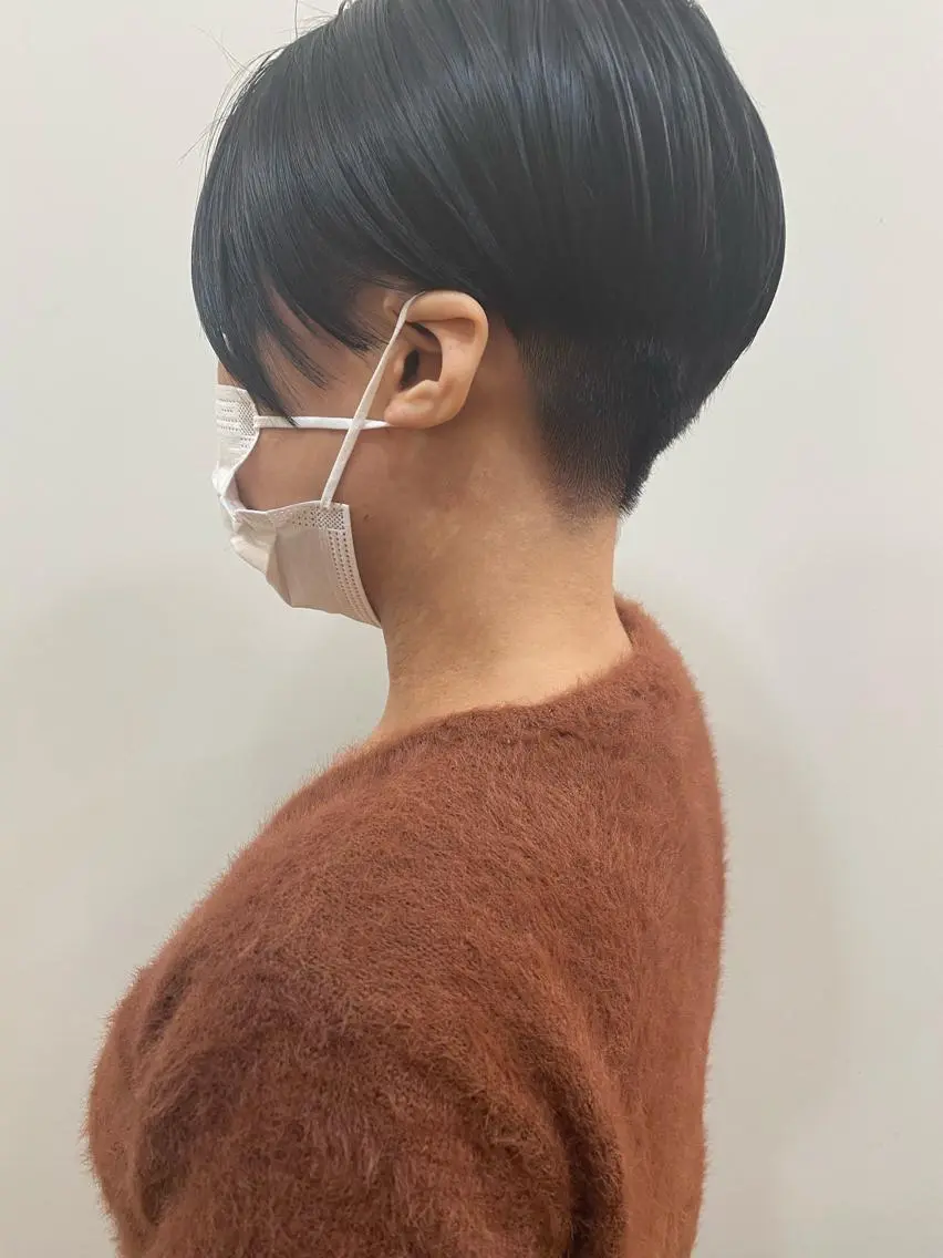 ショート ハンサムショート ショートヘア Sea by LUVISM アヤノのヘアスタイル