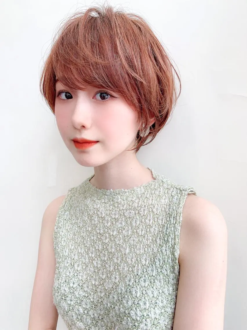 ショート カット ヘアカラー ✨関西No1✨ 春木淳也のヘアスタイル
