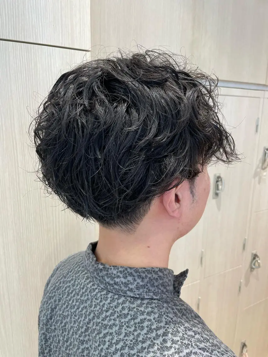 ショート パーマ カット パーマ 韓国ヘアメイク🎀/ 縮毛矯正✨山本媛香のヘアスタイル