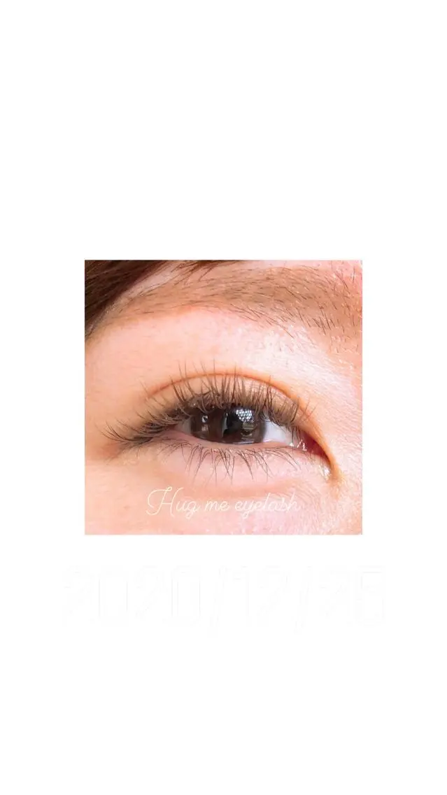 マツエク・マツパ バインドロック カラーマツエク マツエク Hug me eyelashのマツエク・マツパデザイン