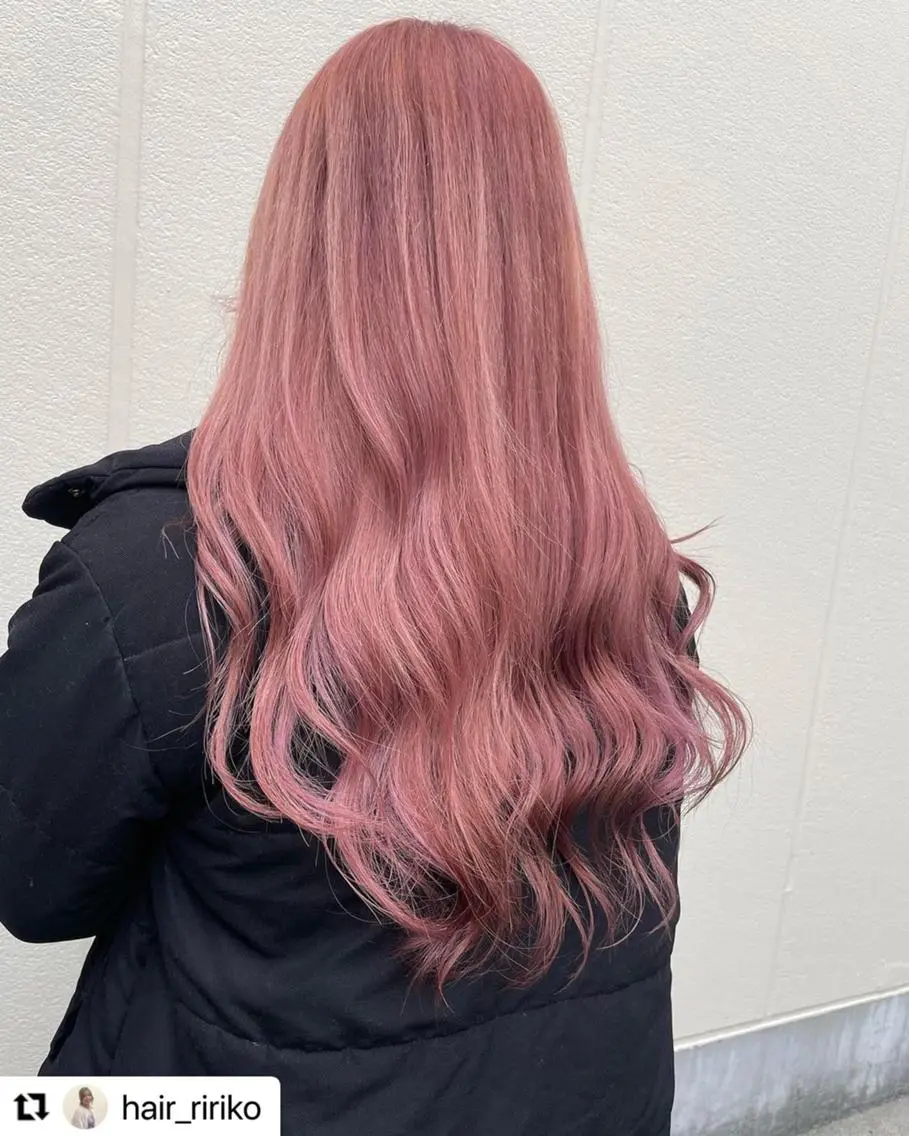 ミディアム カラー メンズ メンズハイトーン ベージュカラー ブラウンカラー ハイトーンカラー ピンクカラー 🩷Eny terrace🩷のヘアスタイル
